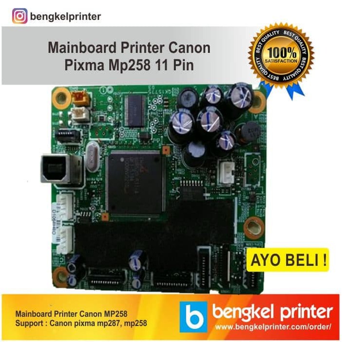 Jual Mainboard Printer Canon Pixma MP258 Multifungsi Murah Murah
