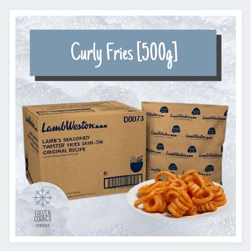 

[500g] Curly / Twister Fries (Lamb Weston)