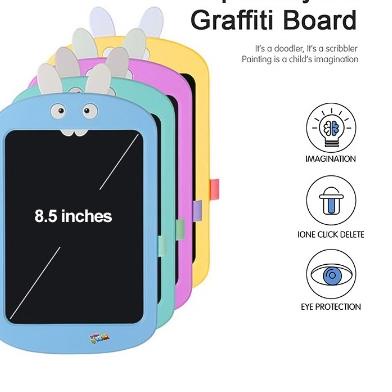 

*Terbaik* Papan Tulis Anak LCD Writing Color Board 8.5" Papan Tulis Tablet Anak /LCD Writing tablet 8.5” / Papan Tulis Anak ....