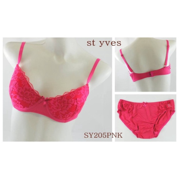 Jual Dijual BRA SET ST YVES BH PANTY SORELLA VICTORIA SECRET HNM