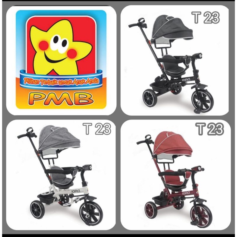 Sepeda Anak Roda Tiga PMB IORA T23 T-23