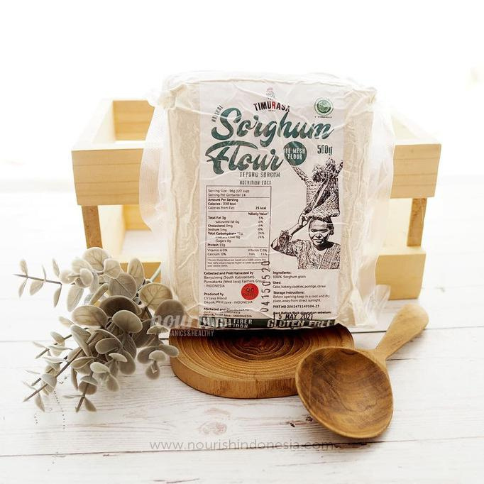 

TERMURAH Timurasa, Tepung Sorgum (Sorghum Flour) 500g Kode 640