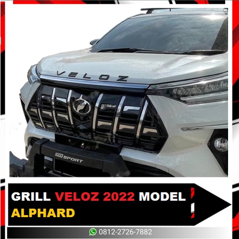 GRILL VELOZ 2022 MODEL ALPHARD