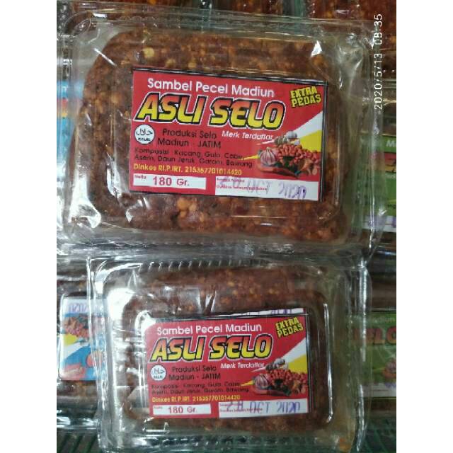 

Sambal Pecel ASLI SELO khas Madiun