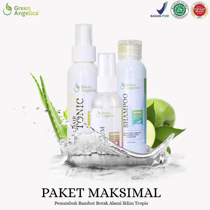 Perawatan Rambut Paling lengkap Green Angelica Paket Maximal Treatment