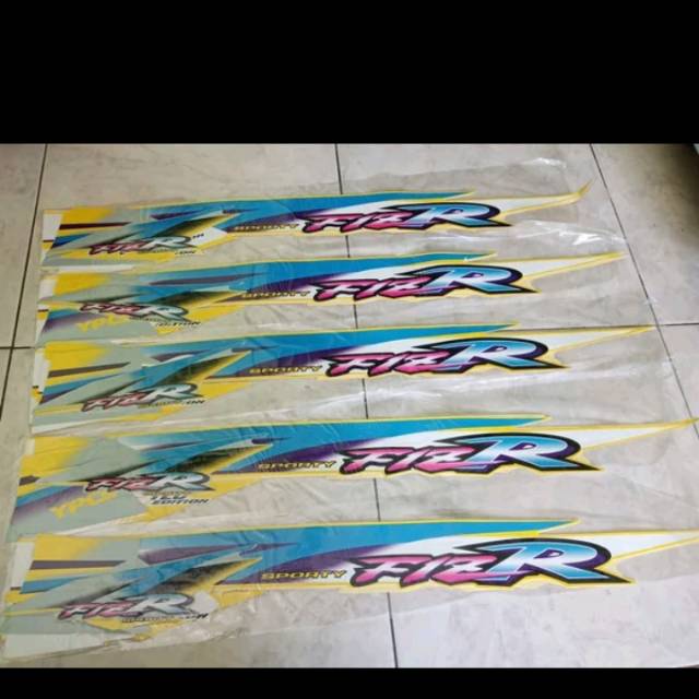 (COD) stiker sticker stiker logo emblem striping list Les Les bodo motor striping LE fiz r