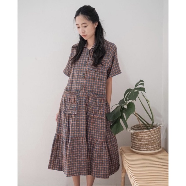 MAVEN LUNDY LAYER CAKE DRESS