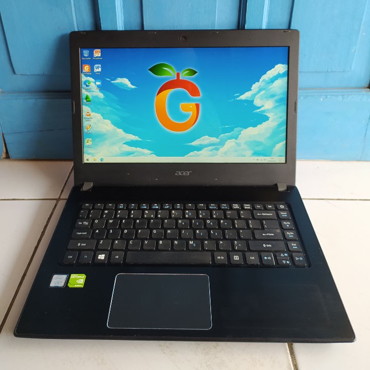 Acer E5-475G Intel Core i5 7200U Gen 7 Kaby Lake VGA NVIDIA GeForce 940MX 2GB RAM 8GB SSD HDD 1TB