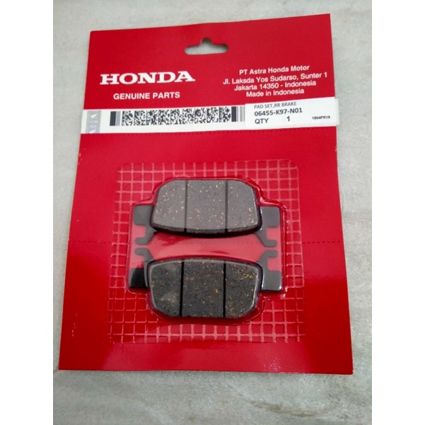 Kampas Rem belakang PCX 150 PCX New Lokal