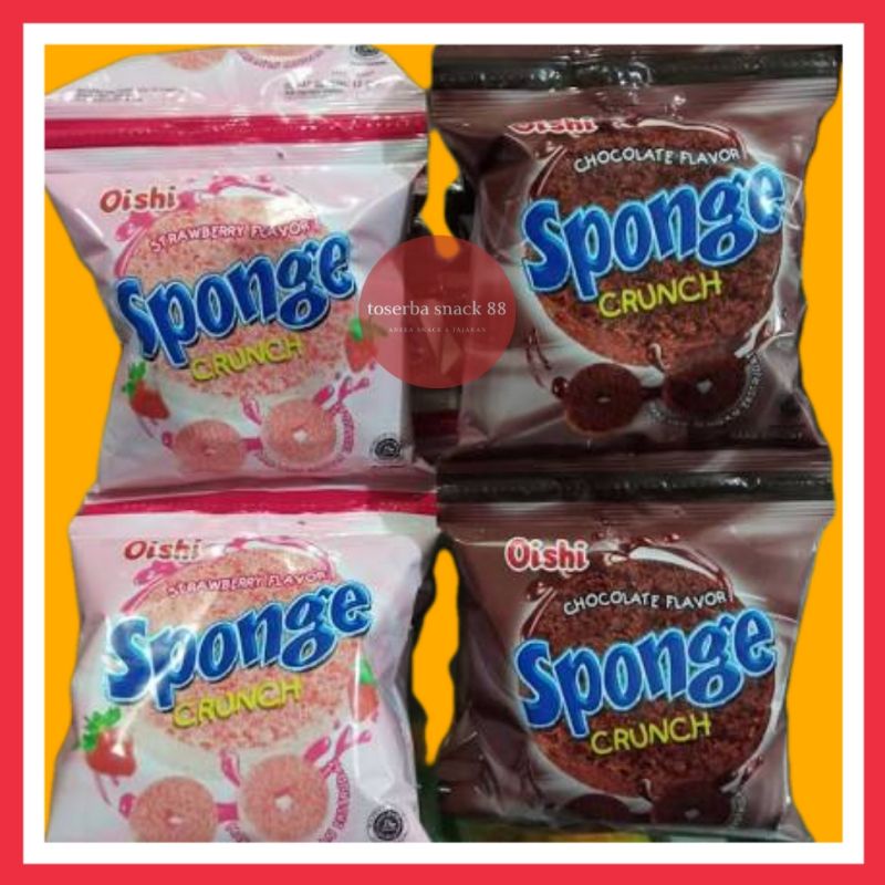 

OISHI Sponge Crunch (9 gram × 10 pcs)