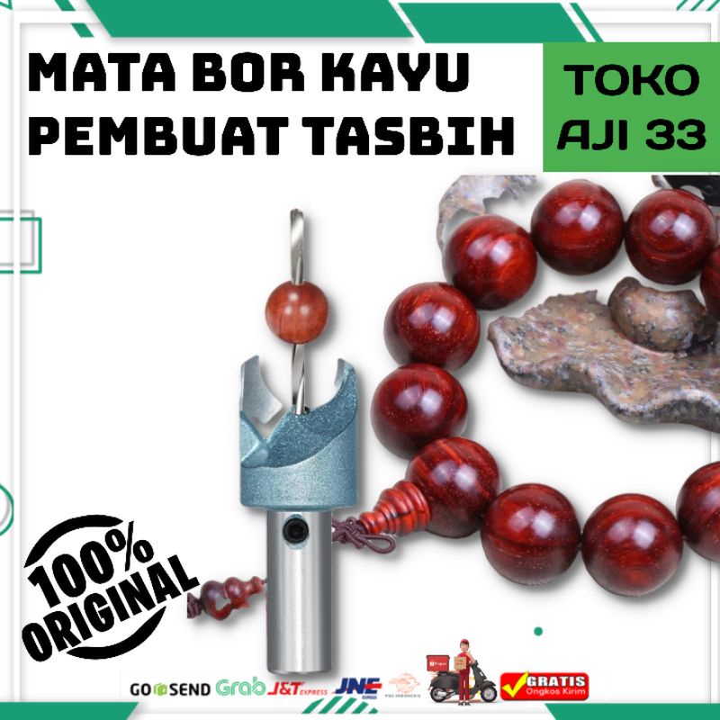 Mata Bor Kayu Tasbih Gelang
