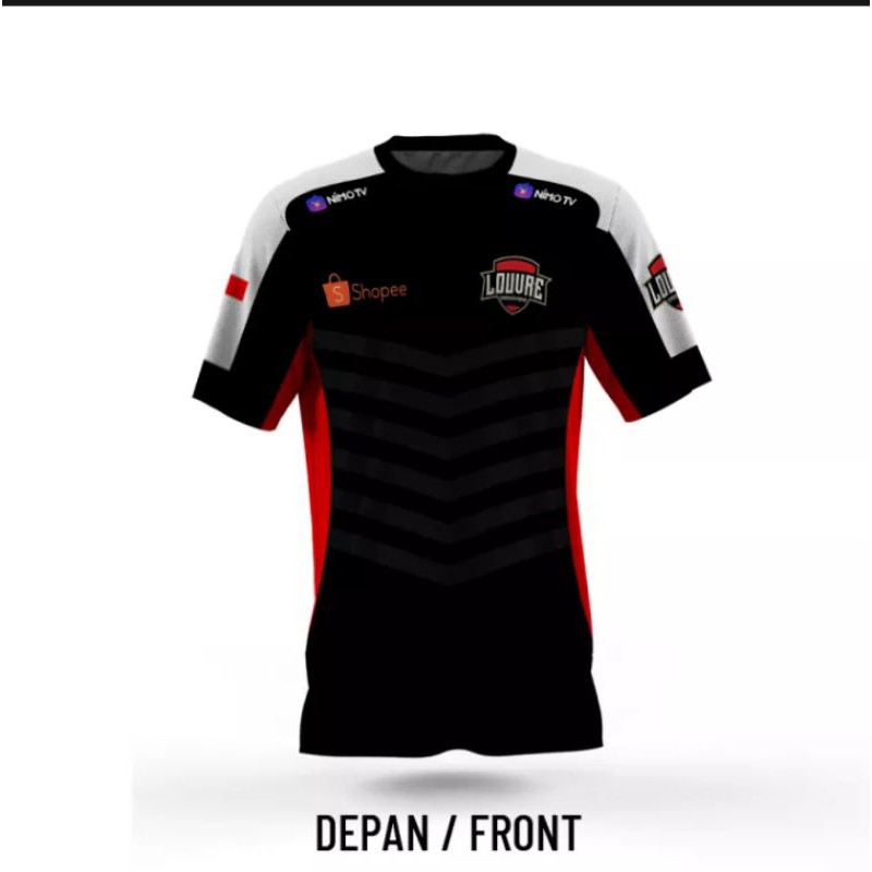 Kaos Jersey Gaming LOUVRE E-SPORT