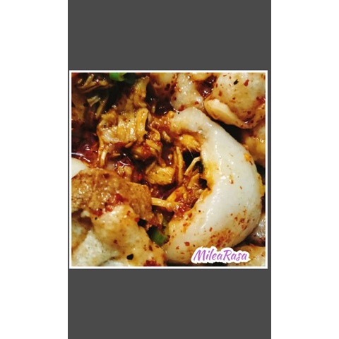 

baso aci jumbo ayam swir mercon paket komplit 2 bungkus