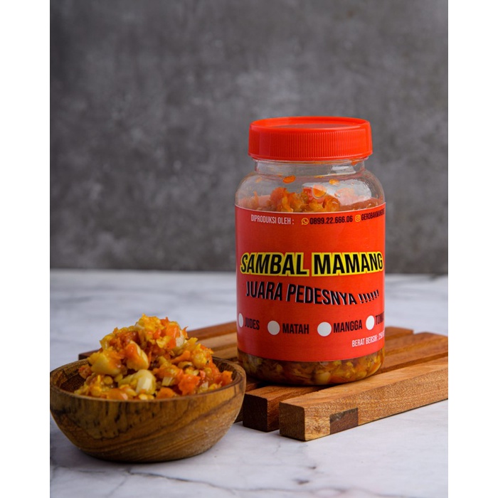 

Sambal Judes Mamang - Judes 250 Gram - BARU