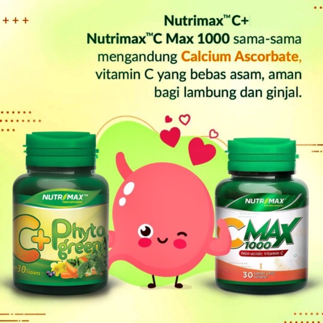 [BPOM] Nutrimax C MAX 1000 mg Isi 30 Tablet / Vitamin C / CMAX 1000mg / MY MOM