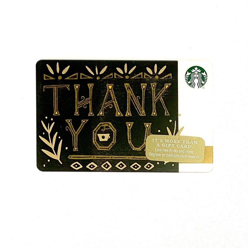 Black Gold Starbucks Card Holiday Kartu US 2017 Giftcard