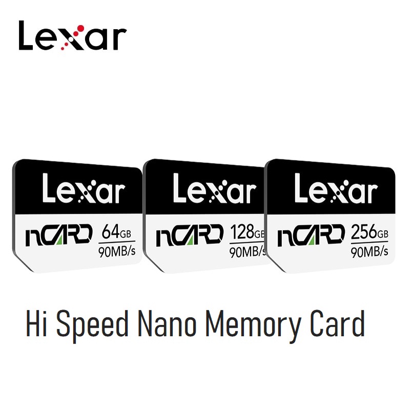 Lexar nCARD NM Cards Nano Memory Card for Huawei 64GB 128GB 256GB NM nano memory card