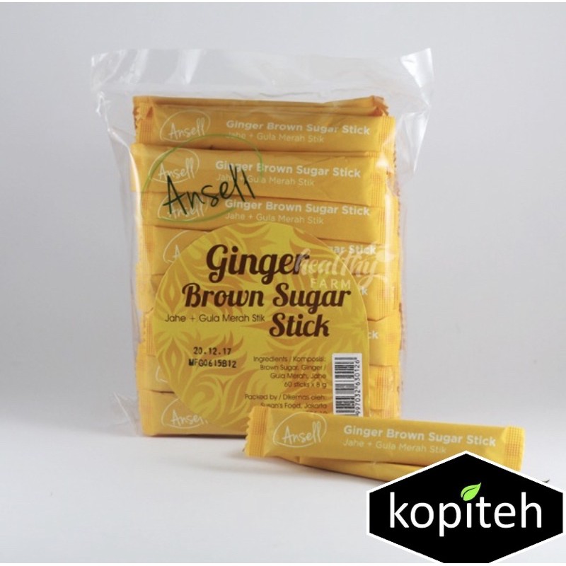 

HG Ansell Gula Nira Jahe - Ginger Brown Sugar Stick 60