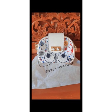 Preloved tas Huer Eye theme Huer mata