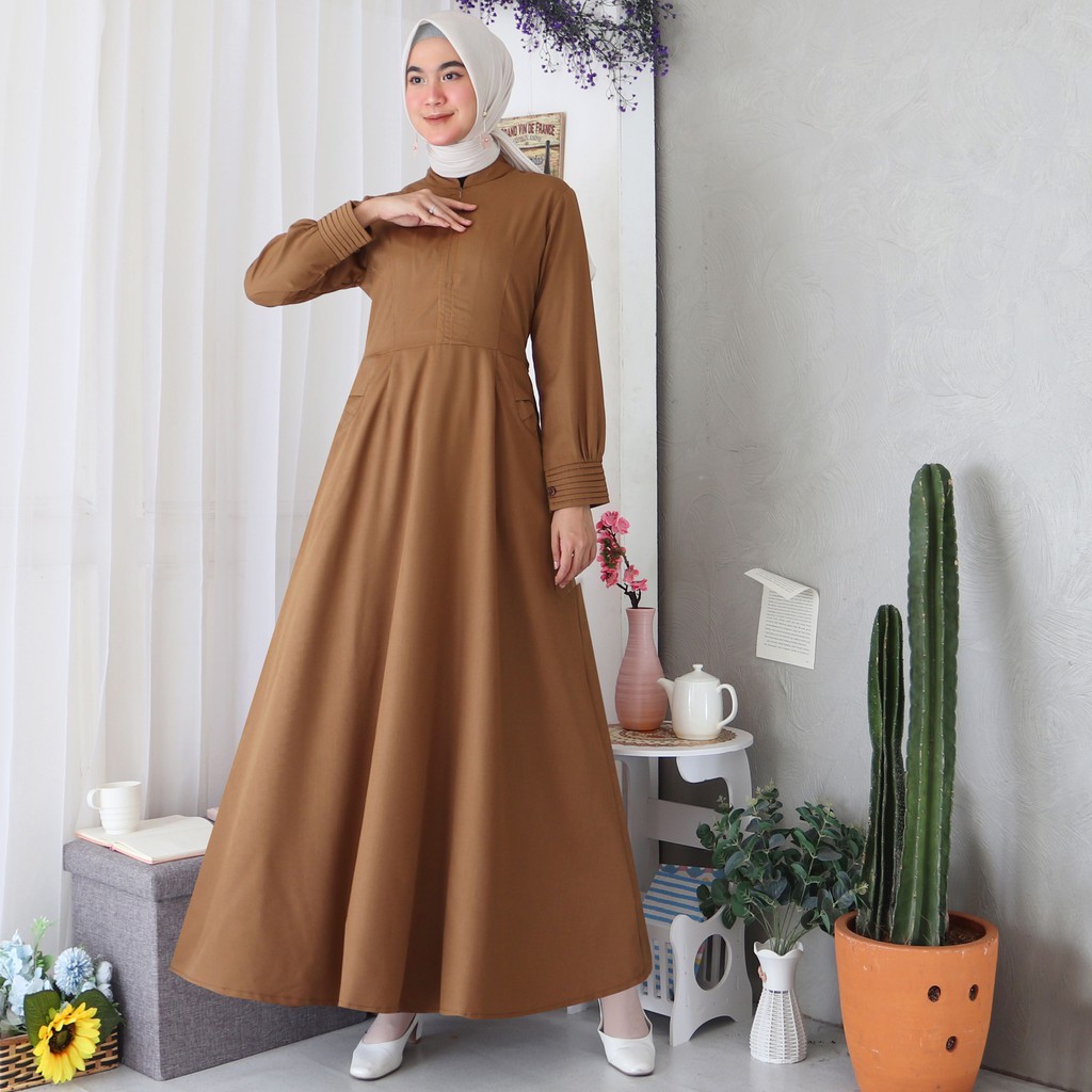 Gamis Toyobo / Gamis Pemda PNS / PDH ASN Wanita / Baju Pemda Wanita / Seragam PDH Dinas Wanita / Baj