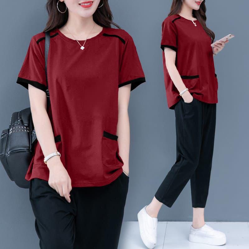 Setelan Ddanabii - Setelan Blouse Wanita - setelan Casual Perempuan