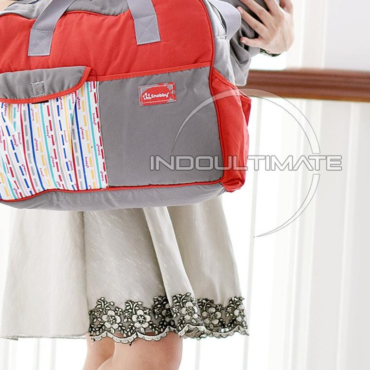 ✩ Tas Bayi JUMBO & MEDIUM SNOBBY Tas Perlengkapan Bayi Tas Snobby by-12 ➵