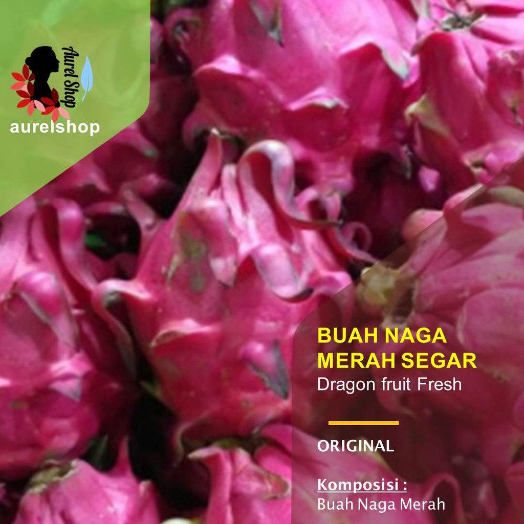 

Buah Naga Merah Segar 1 kg