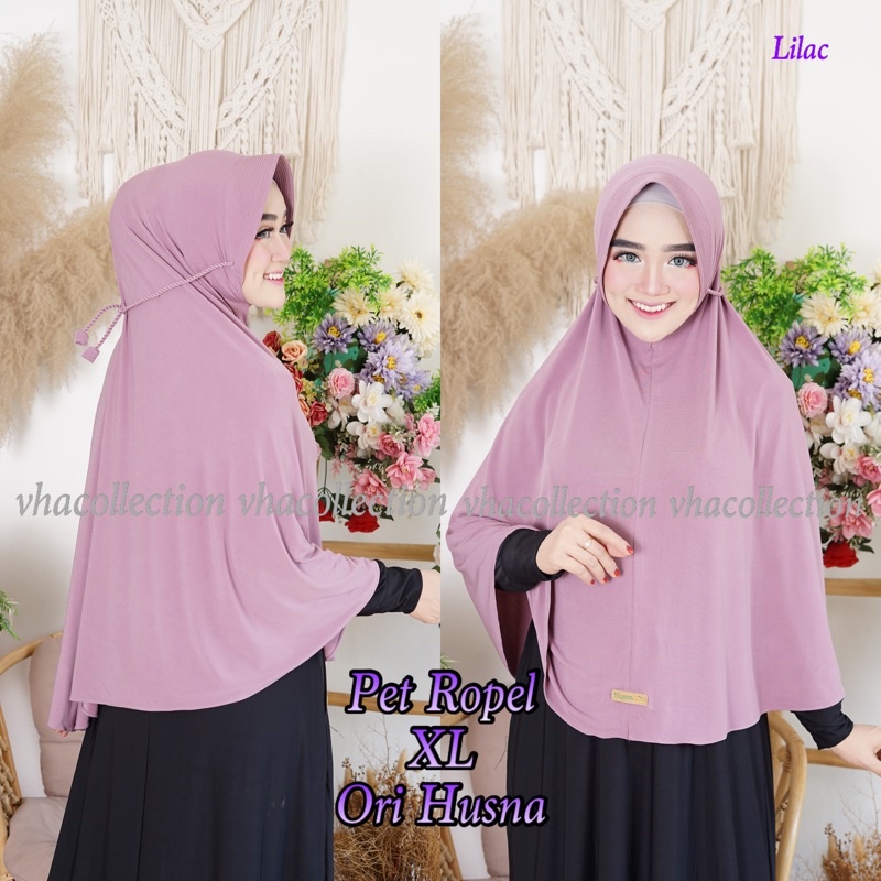 HUSNA | Khimar PET ROPEL JUMBO (XL)