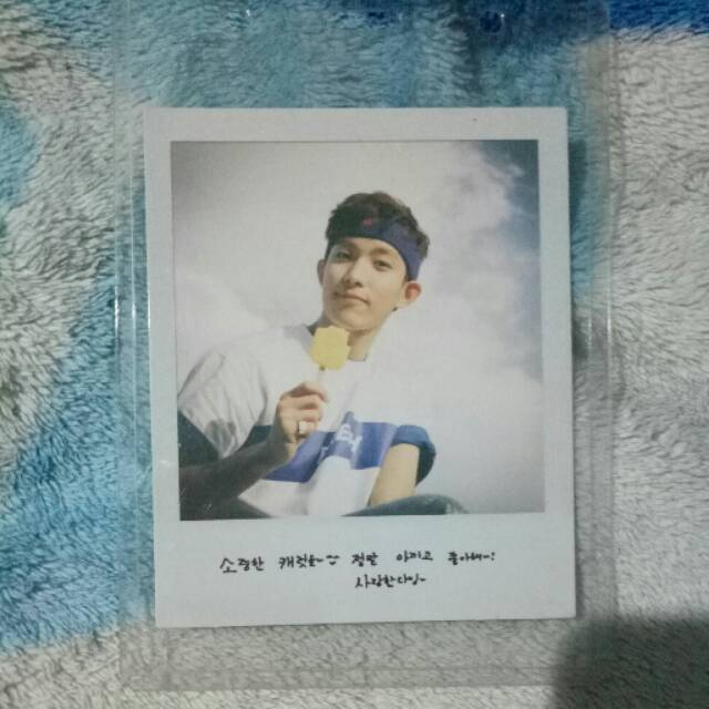 Dokyeom DK seventeen photocard polaroid carat