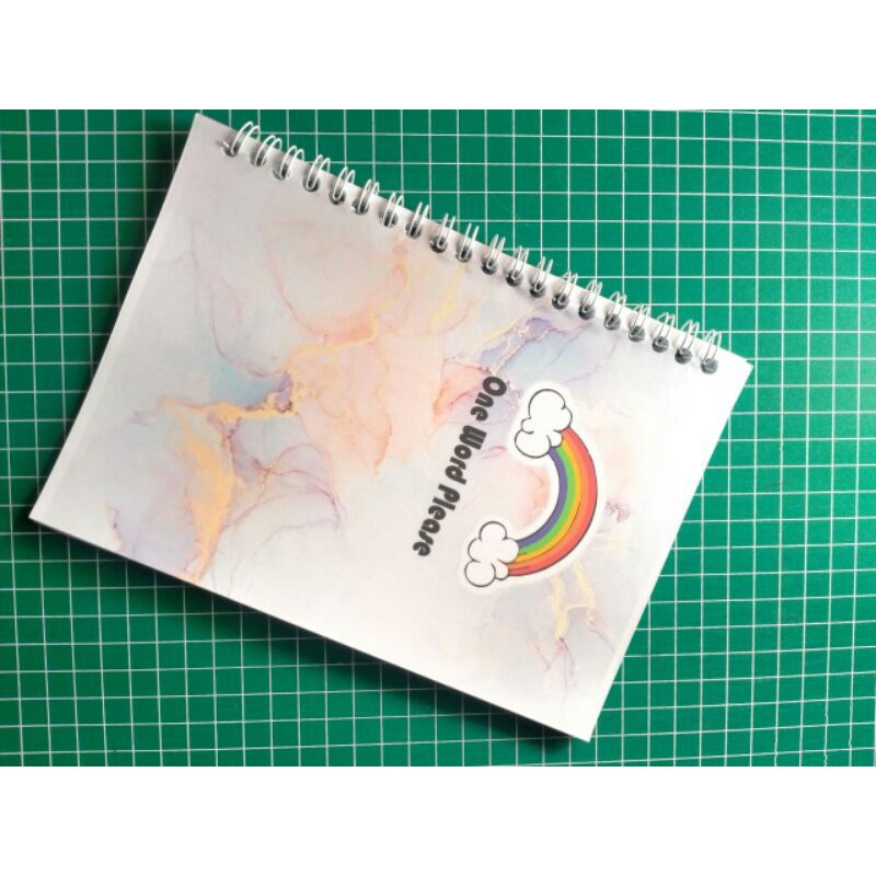 

Notebook A5 Custom isi 50 lembar 3 Tipe polos grid dot