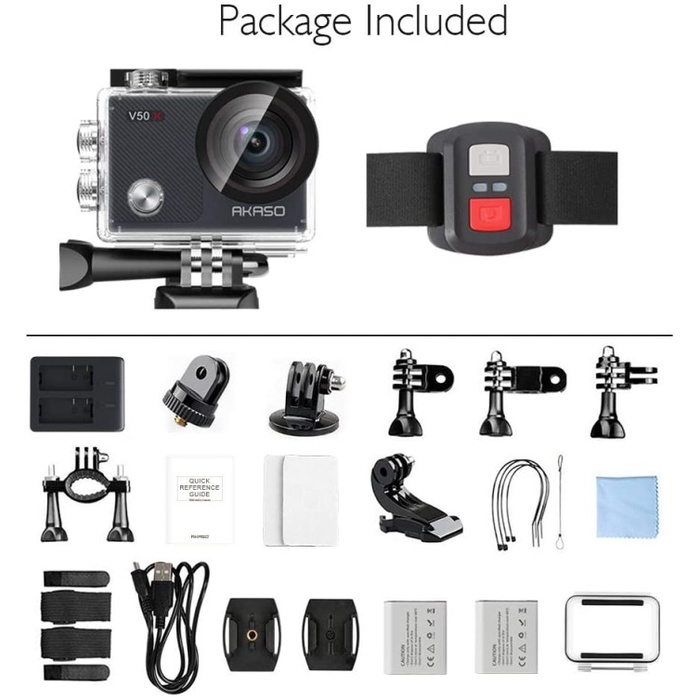 Akaso V50 X V50X 4K 30fps Action Cam Garansi Resmi-6