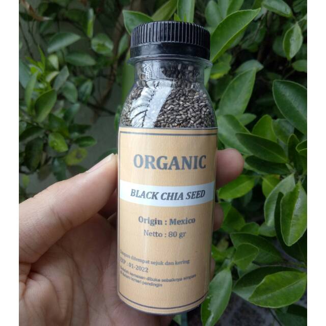 

PREMIUM ORGANIC CHIA SEED MEXICO 80 gr