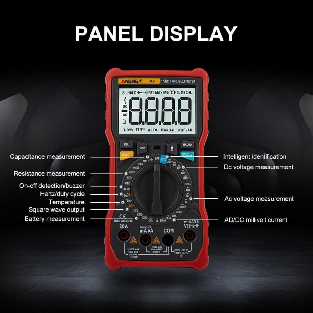 ANENG Digital Multimeter Voltage Tester - V7