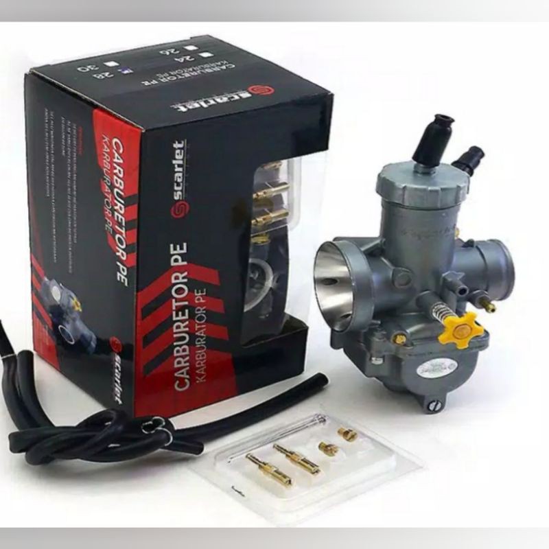 Karbu Karburator Carburator Racing Original Scarlet Reamer PE 24 26 28 30-1
