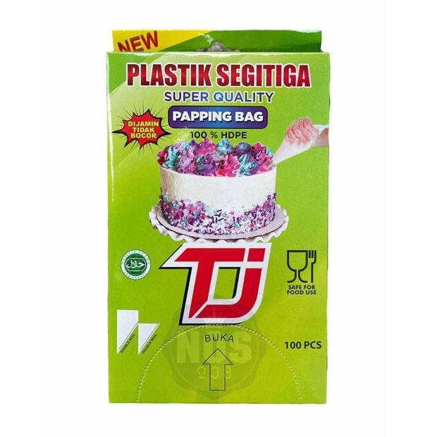 Plastik Segitiga Papping Bag isi 100lembar