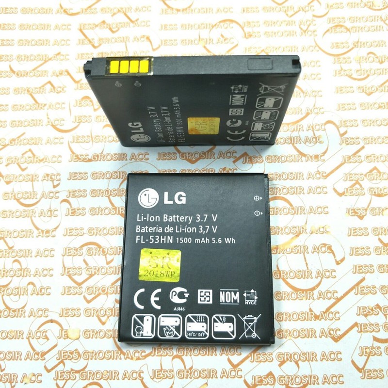 Battery Batre Baterai LG Optimus 3D 2x P990 P950 P920 FL-53HN FL53HN