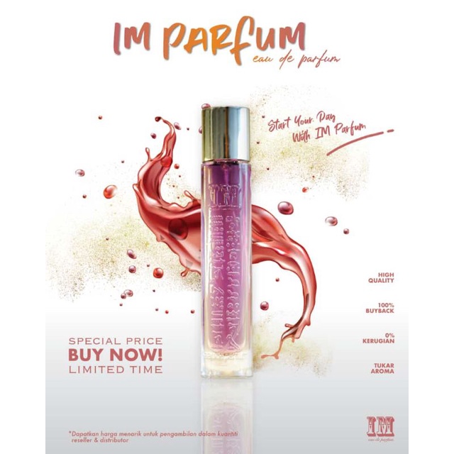 IM Parfum Original/Beli 1 tetap Harga GROSIR/Bisa Request aroma