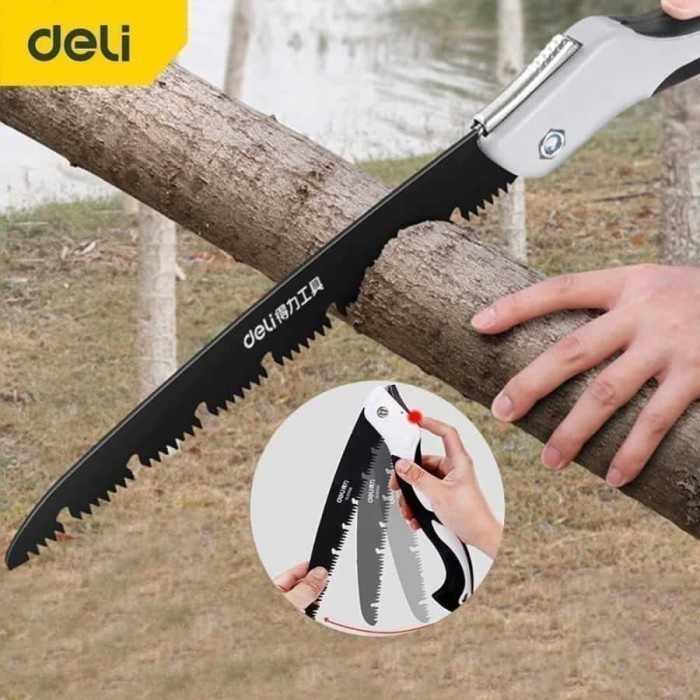 barokah gamis Folding Pruning Saw / Gergaji Lipat inch Tajam Foldable Steel