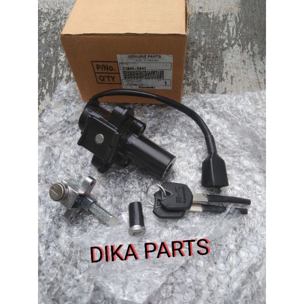Ready kunci kontak set kunci kontak Kawasaki KSR 110, Switch Assy KSR 110 original kawasaki