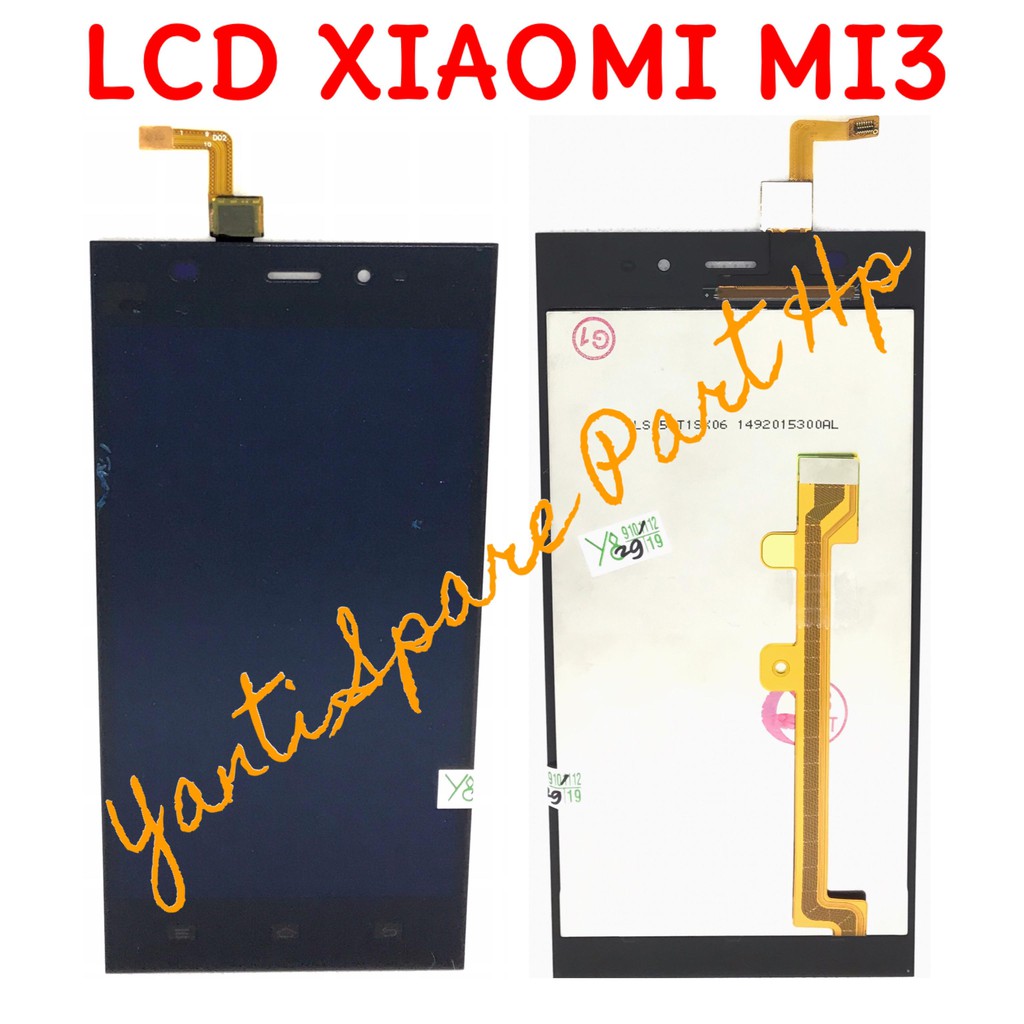 Lcd Touchscreen Xiaomi MI3 Mi3w Original Fullset New