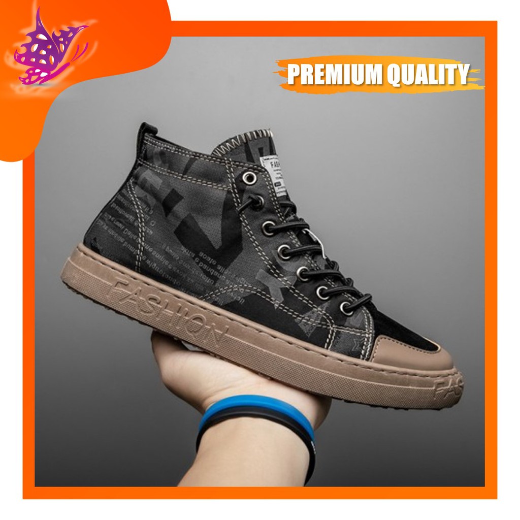 Sepatu Sneaker Pria Import MANTIC Sepatu Pria Cowok Casual Keren Terbaru Original