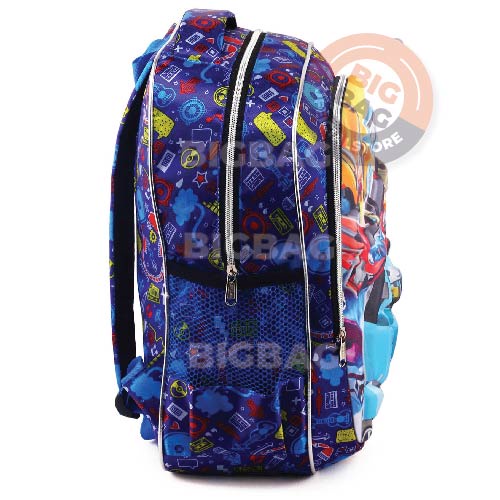 RTM - Tas Ransel Sekolah Anak SD Laki Laki Karakter - NEXT CLARITY - 4D EMBOSS