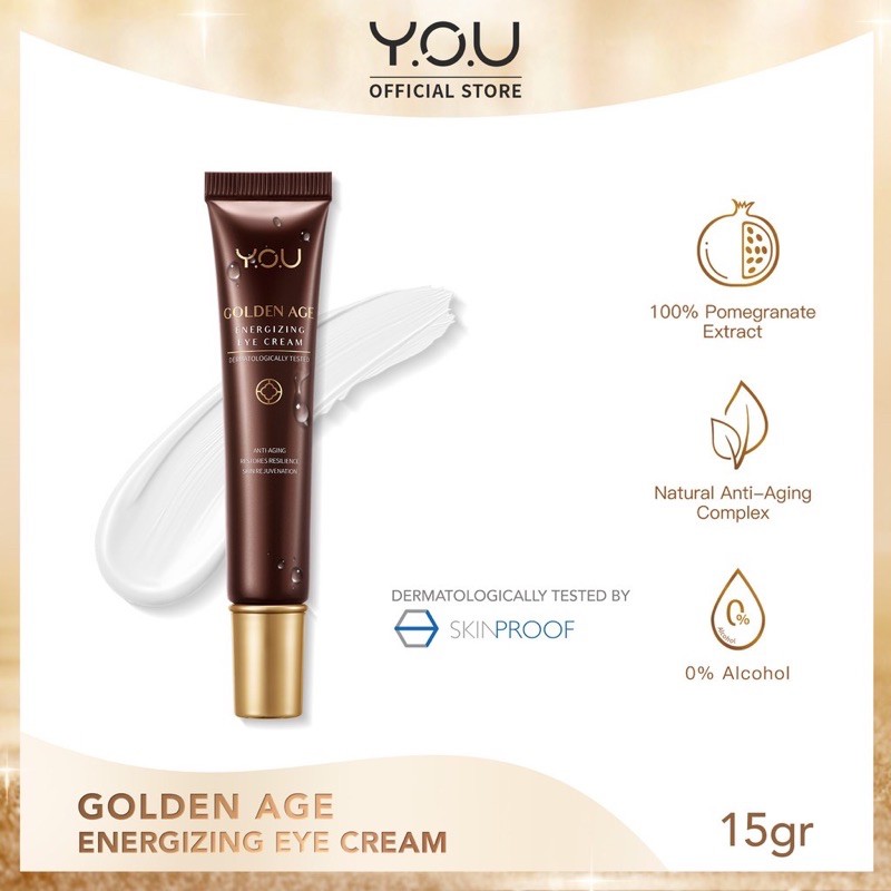 YOU Golden Age Energizing Eye Cream ( YOU MAKEUPS OFFICIAL STORE )