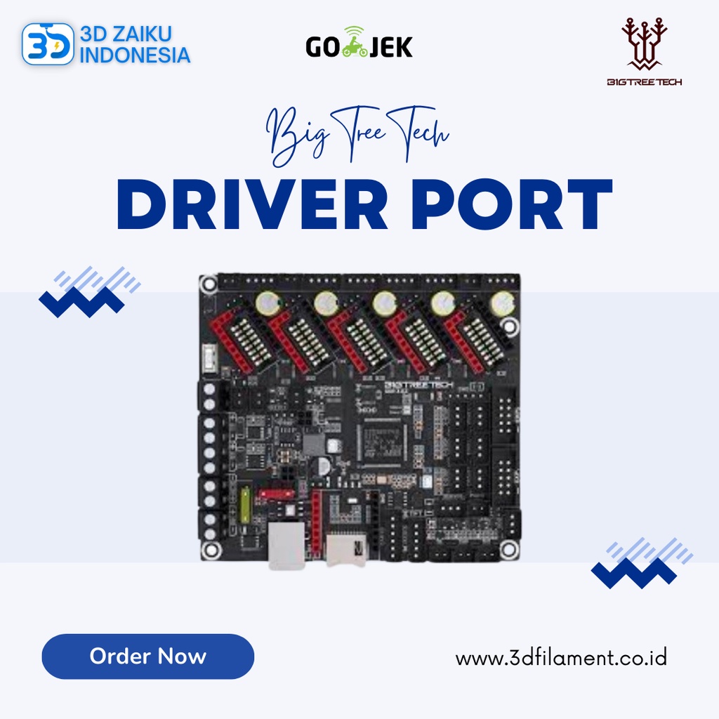 Original BigTreeTech BTT SKR 3 EZ Driver Port Mainboard 32 Bit Klipper