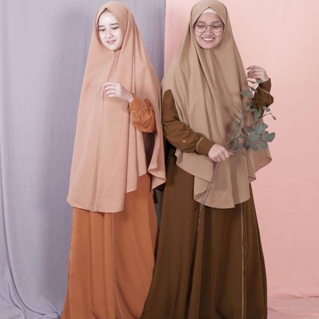 Jual Khimar Dhuha New Series. ( Hanya Jilbab. Tanpa Pet ) By Hijab