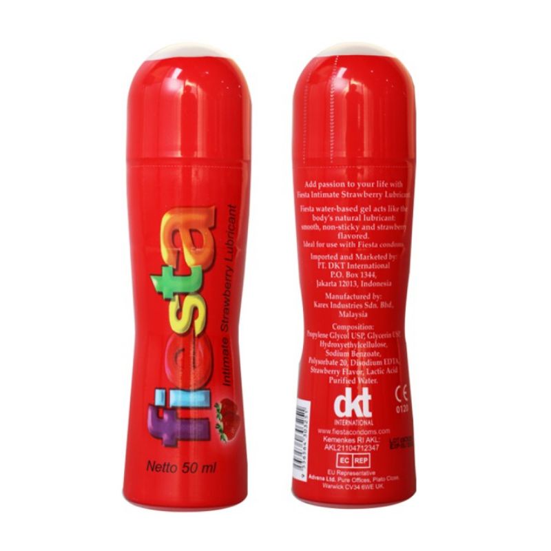 Fiesta Lubricant Stawberry 50ml