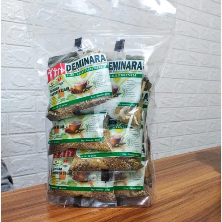 Minuman Herbal Instant Bubuk - Bandrek Sehat Instant Deminara 1 Pack