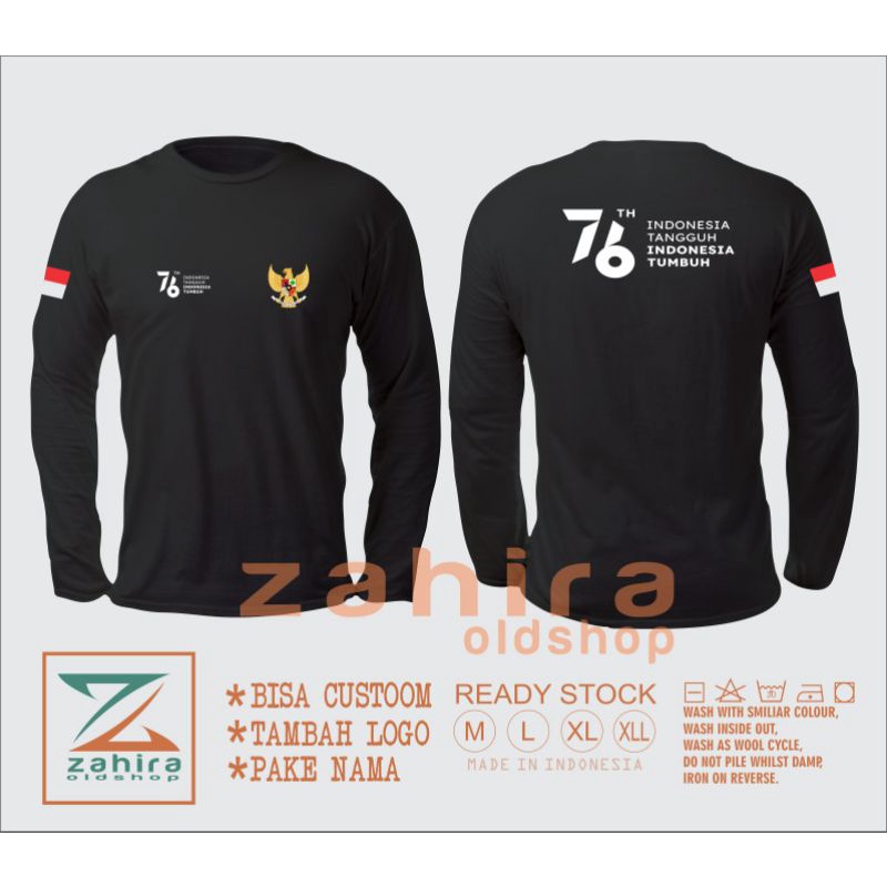 kaos kemerdekaan RI ke 76 / kaos dirgahayu RI / kaos 17 agustus