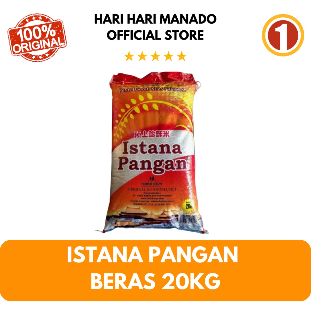 

BERAS ISTANA PANGAN 20KG