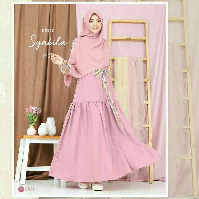 Gamis zizara seri Syabila dress